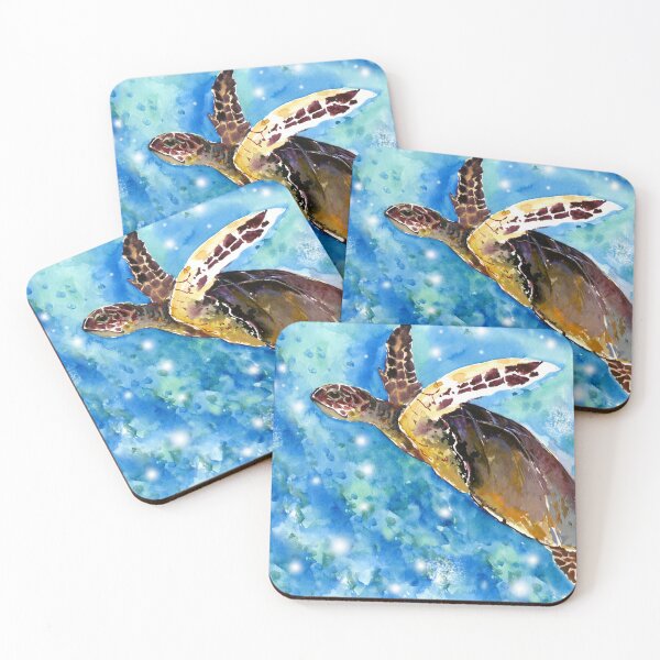Item preview, Sea Turtle in the OCean designed and sold by surenart.