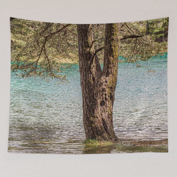 Item preview, Green lake tree designed and sold by wolfgangrainer.