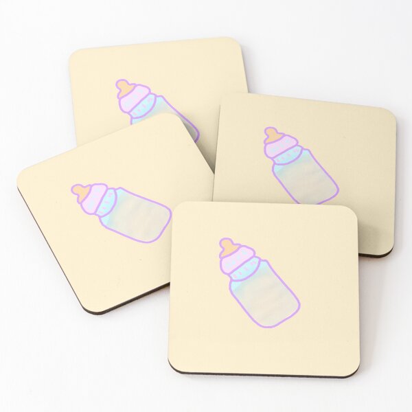 Item preview, Bring me my bottle kawaii pastel print designed and sold by Lilpinkdinoshop.