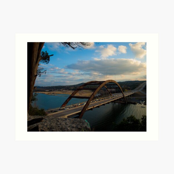 Austin 360 Bridge Art Print