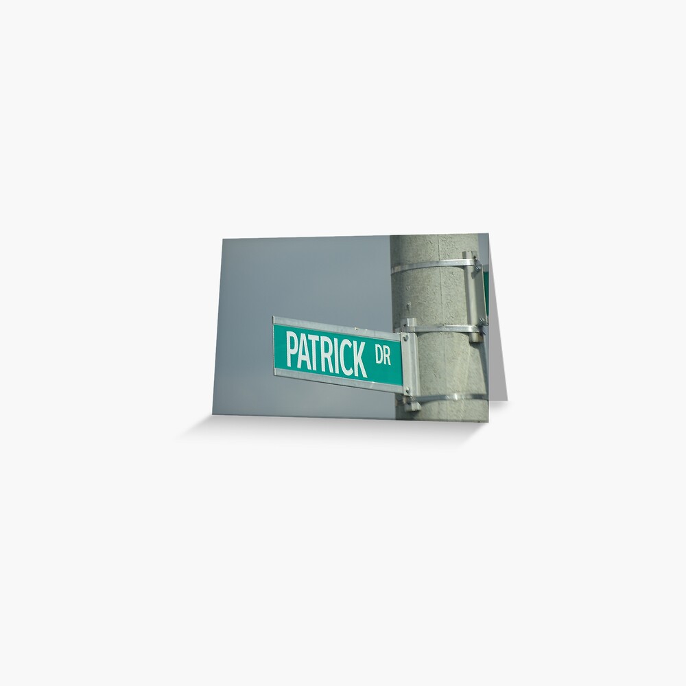 Patrick Greeting Card