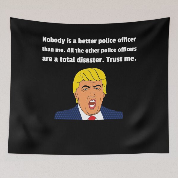 Item preview, Funny Police Officer Gift - Funny Gift For Police Officer - Funny Police Officer Shirt - Funny Trump Gifts designed and sold by Galvanized.