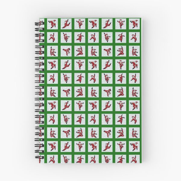 Item preview, Dancing Santa pattern 2 designed and sold by DaJellah.