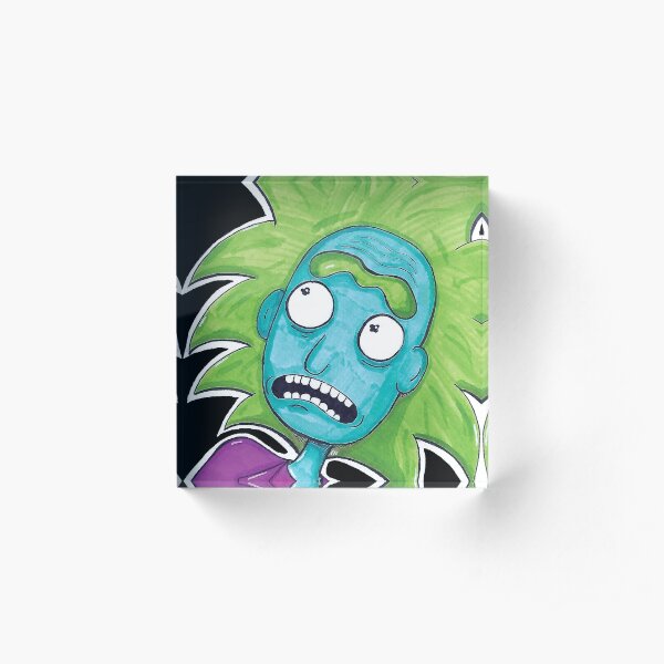 ZombieRick Acrylic Block