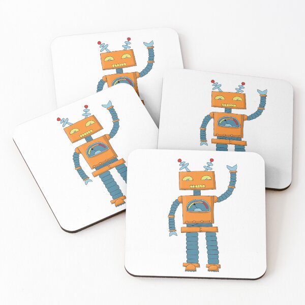 Item preview, the friendly robot designed and sold by marie scowen.