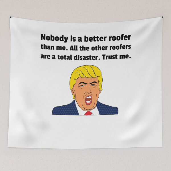 Item preview, Funny Roofer Gift - Funny Gift For Roofer - Funny Roofer Shirt - Funny Trump Gifts designed and sold by Galvanized.