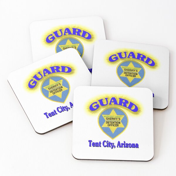 Item preview, Guard Maricops Sheriff Tent City designed and sold by Lawrence Baird.