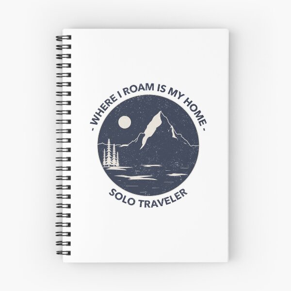 Item preview, Where I Roam Is My Home Solo Traveler designed and sold by Peace4Patti.
