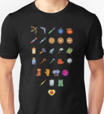 Zelda Inventory Unisex T-Shirt