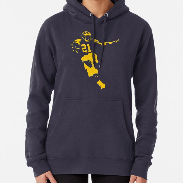 Desmond Heisman Howard - Maize Stencil Pullover Hoodie
