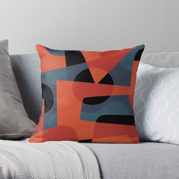 Abstract XXXIX Throw Pillow