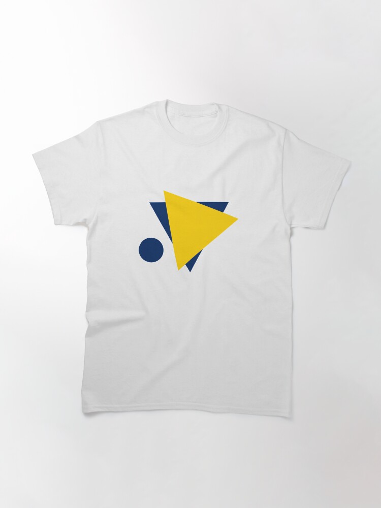 Alternate view of Football Abstract Classic T-Shirt