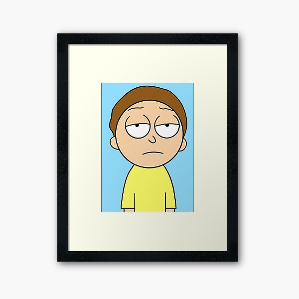 Rick and Morty Framed Art Print