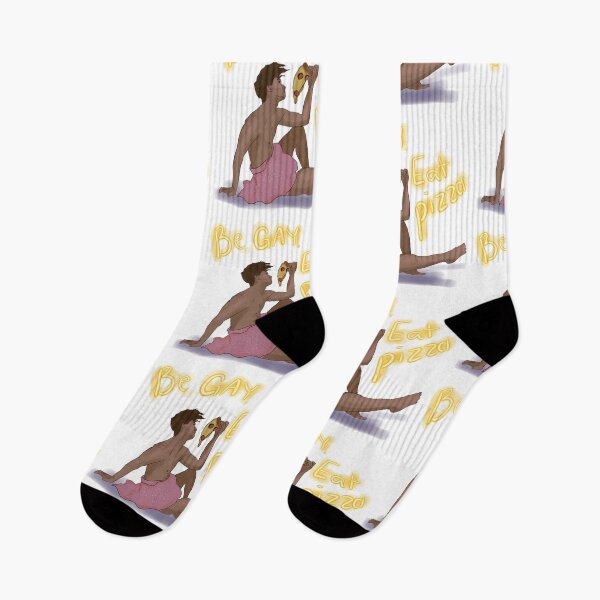 Item preview, be gay eat pizza designed and sold by Chellelovesu.
