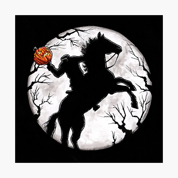 Halloween Headless Horseman Legend Of Sleepy Hollow Spooky Pumpkin