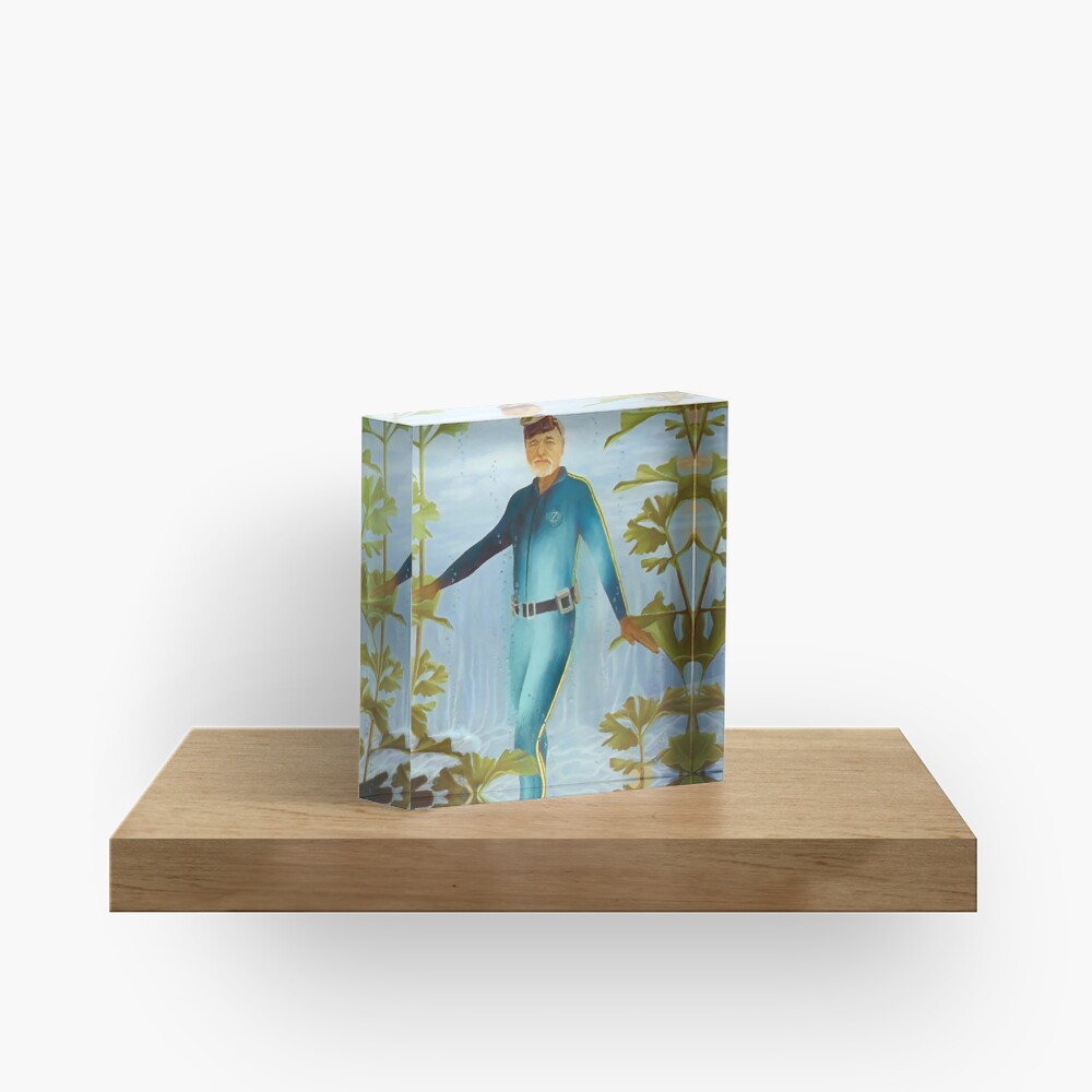 Bill Murray as Steve Zissou, Very Lifelike... Acrylic Block