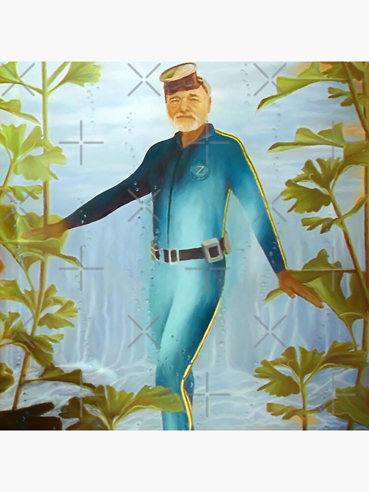Bill Murray as Steve Zissou, Very Lifelike... by DesignDLW