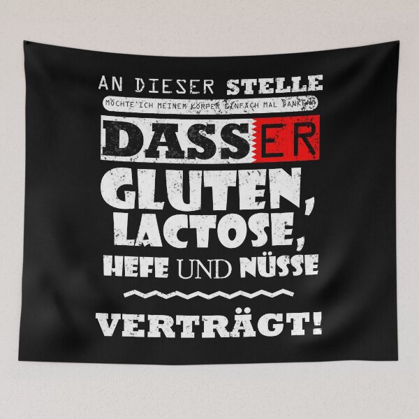 Item preview, I am happy because my body tolerates gluten designed and sold by Andreas-Jaeger.