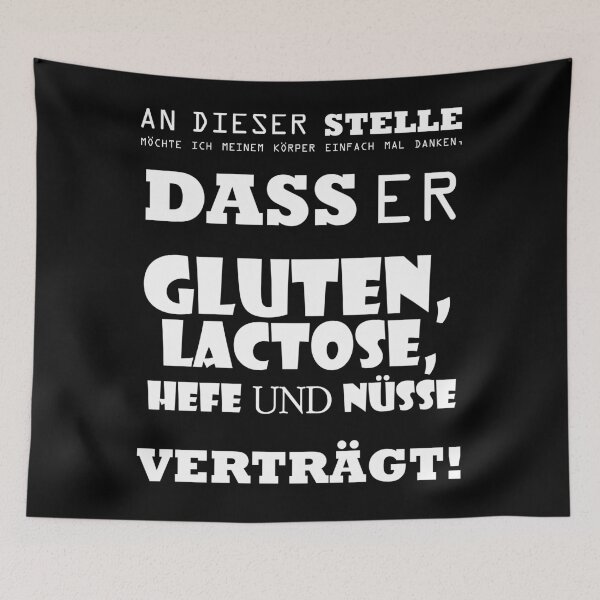 Item preview, I am happy because my body tolerates gluten designed and sold by Andreas-Jaeger.