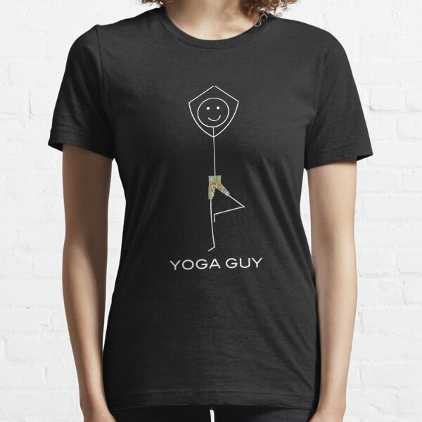 Funny Yoga Art for Women and Men, Namaste Flexible Pose Light' Men's T- Shirt