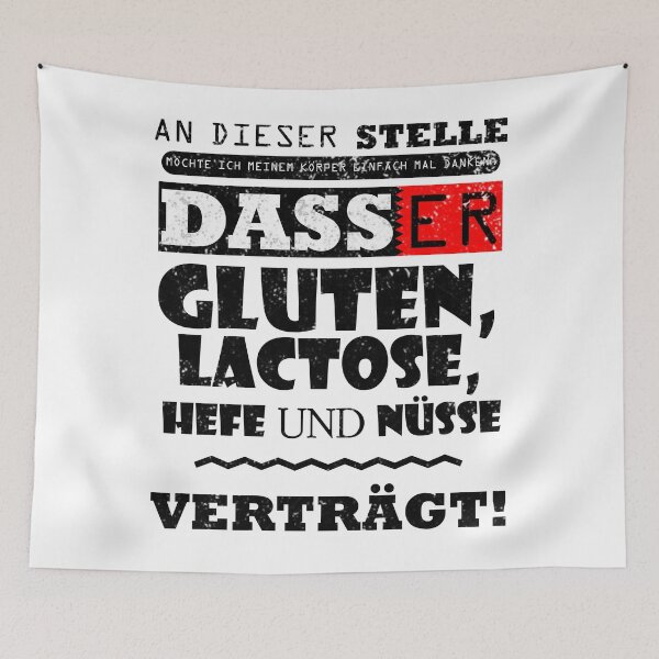 Item preview, I am happy because my body tolerates gluten designed and sold by Andreas-Jaeger.