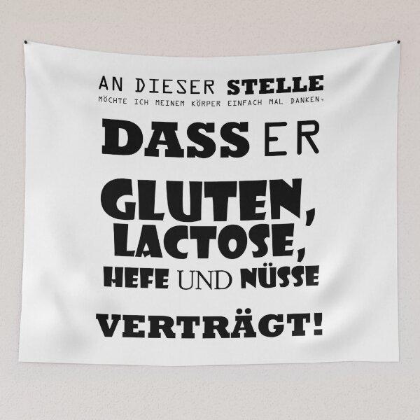 Item preview, I am happy because my body tolerates gluten designed and sold by Andreas-Jaeger.
