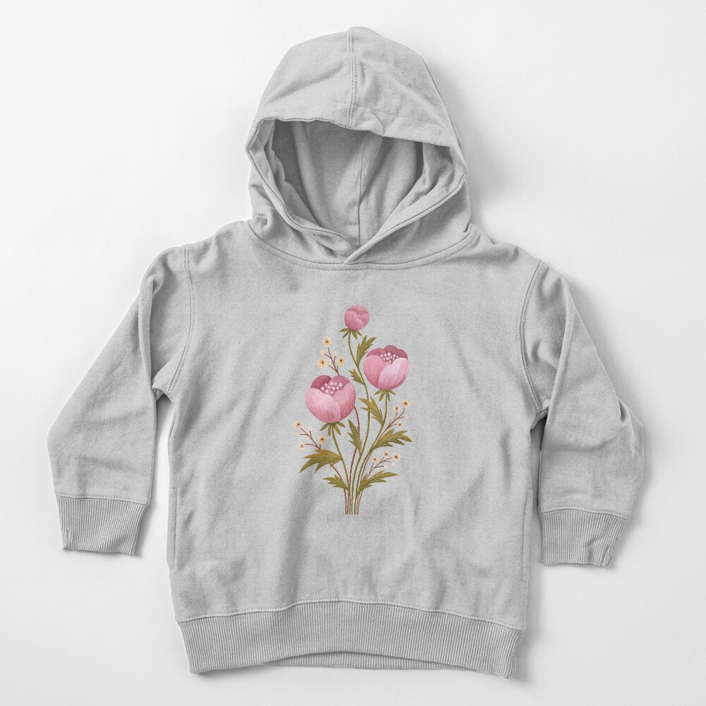 Blooms in the dark Toddler Pullover Hoodie