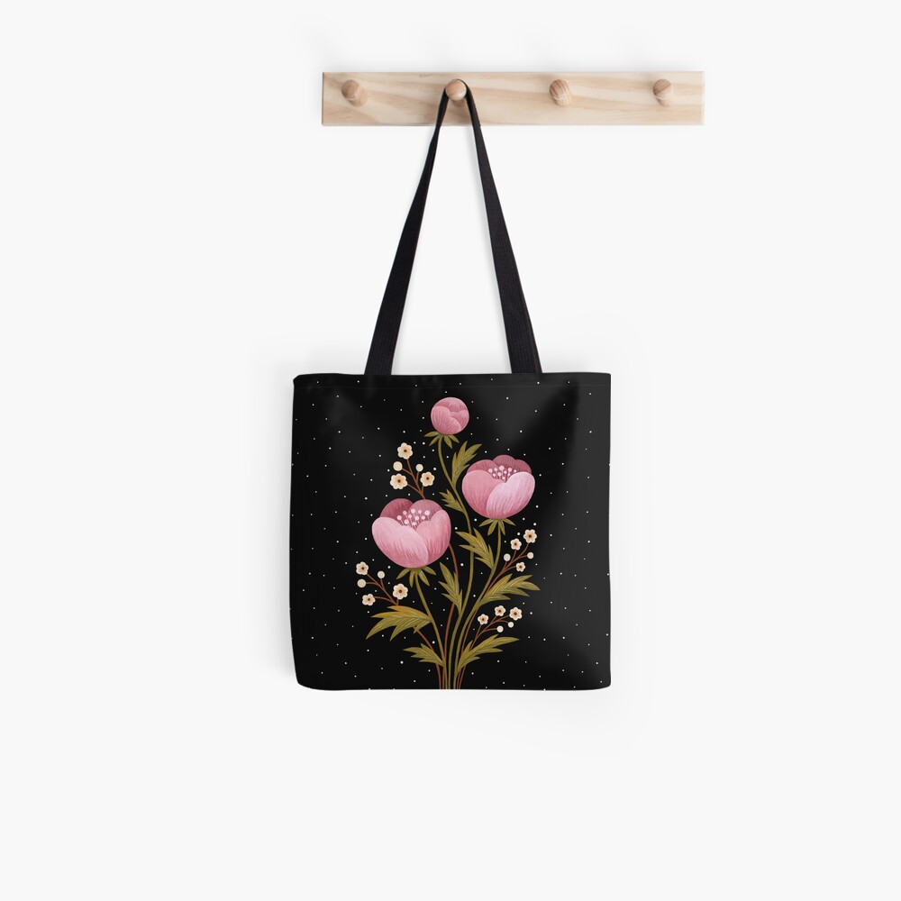 Blooms in the dark Tote Bag