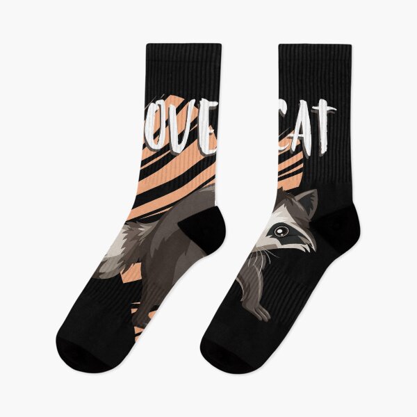 Item preview, I Love My Cat Funny Racoon T-Shirt designed and sold by kenix73.
