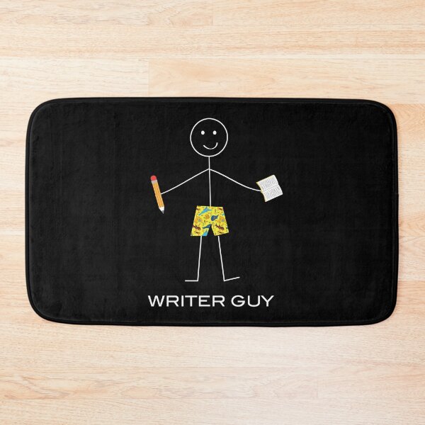 Item preview, Funny Mens Writer Guy designed and sold by whyitsme.