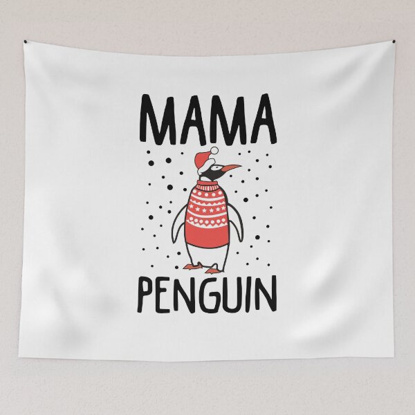 Item preview, Funny Christmas Family Sweatshirts Mama Penguin, Papa Penguin and Baby Penguin designed and sold by KsuAnn.