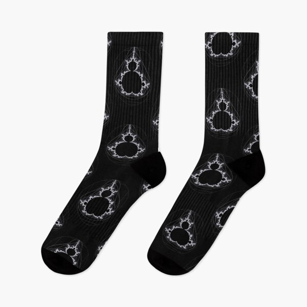 Item preview, White - Linear Mandelbrot designed and sold by Rupert Russell.