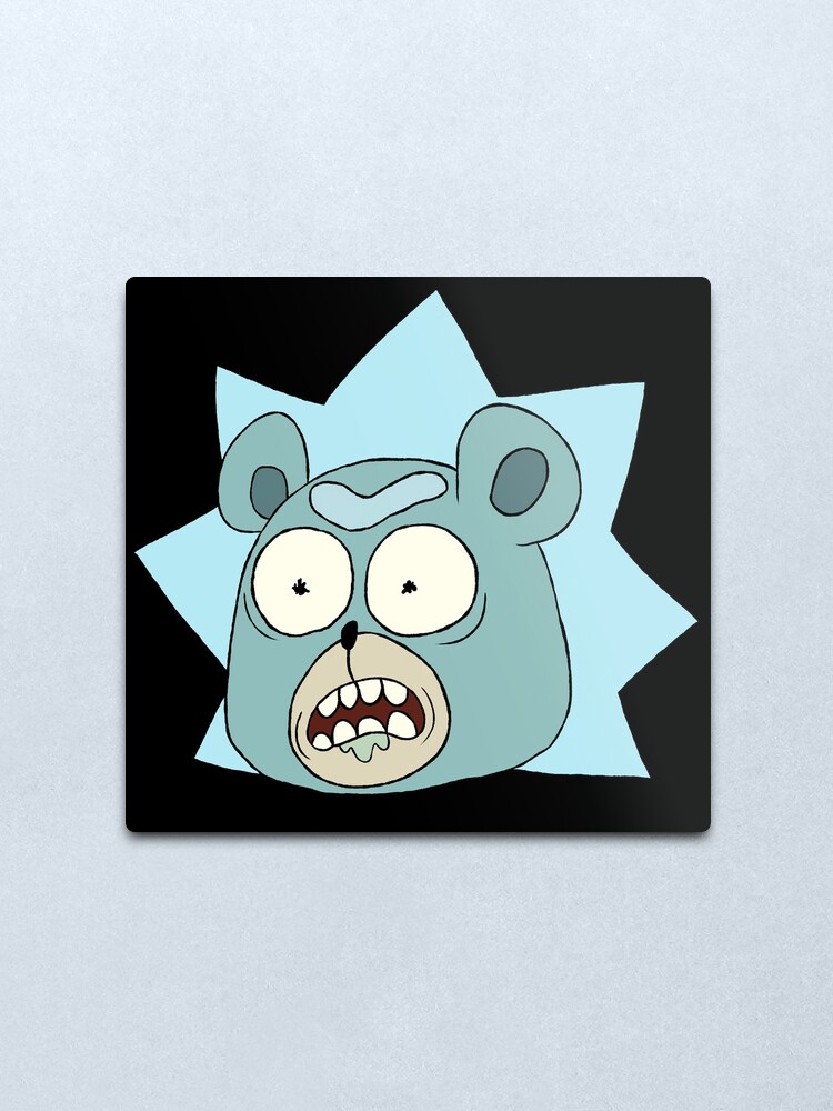 rick and morty teddy bear