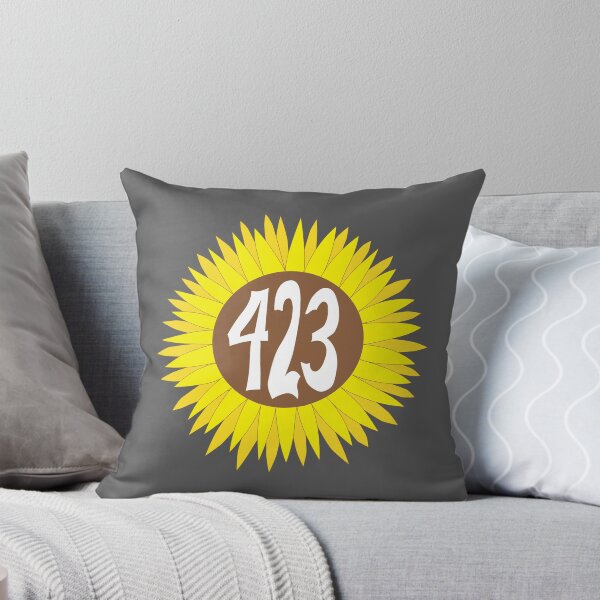 Item preview, Hand Drawn Tennessee Sunflower 423 Area Code designed and sold by itsrturn.