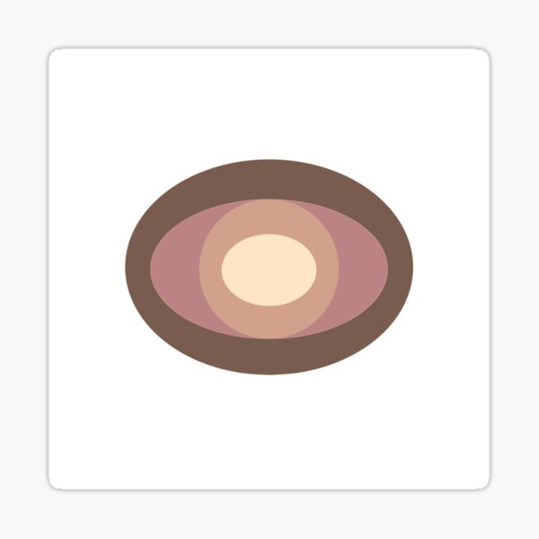 Retro eye Sticker
