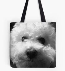 Bichon Frise - Black and White Tote Bag