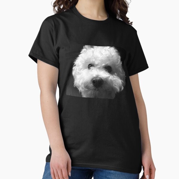 Bichon Frise - Black and White Classic T-Shirt