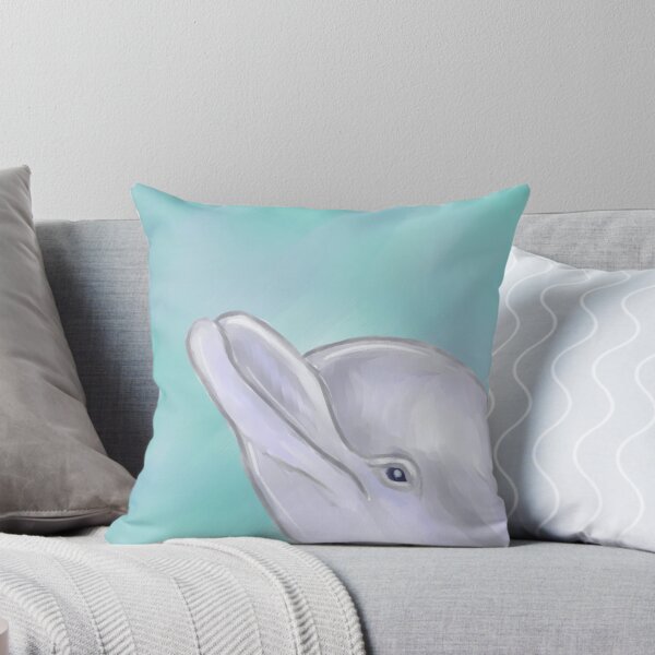 Item preview, Cute Teal Dolphin designed and sold by Emma Martinez.