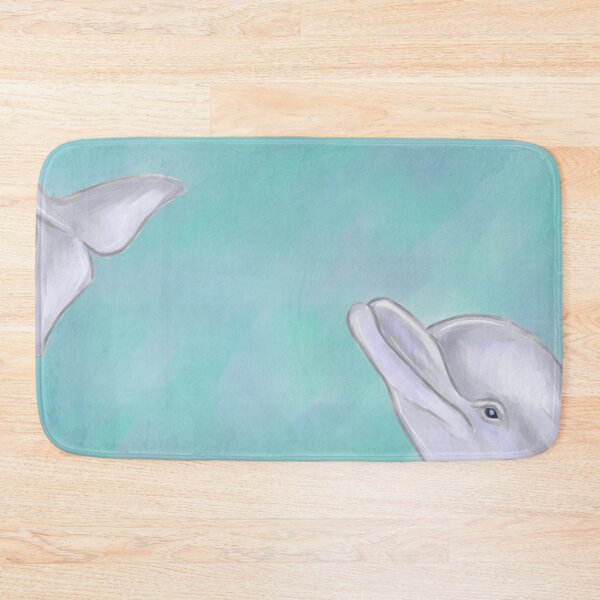 Item preview, Cute Teal Dolphin designed and sold by Emma Martinez.
