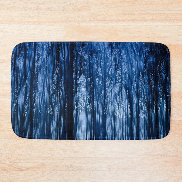 Item preview, Abstract Dark Blue Forest designed and sold by SeaAndLight.