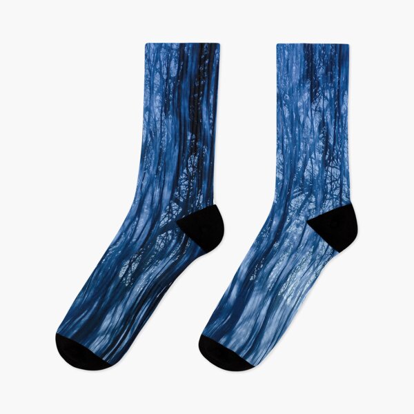 Item preview, Abstract Dark Blue Forest designed and sold by SeaAndLight.