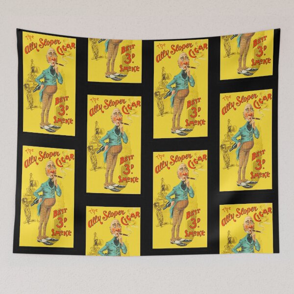Item preview, Ally Sloper Cigar Advertising Poster designed and sold by karwilberevivalcollection.
