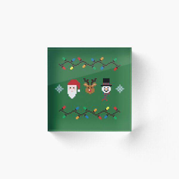 Item preview, Pixel Christmas Medley designed and sold by Claire Belyea.