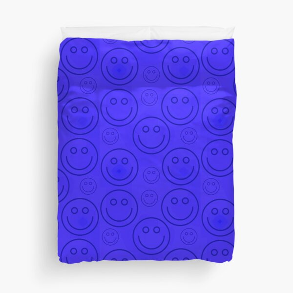 Item preview, UV Blacklight Blue Smiley Emoji designed and sold by willybadu.