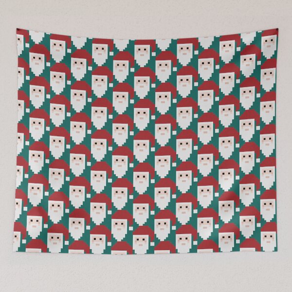 Item preview, Pixel Santa Claus designed and sold by Claire Belyea.