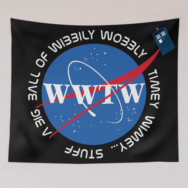Item preview, Wibbly Wobbly Space Agency designed and sold by Designed by Geeks 4U.