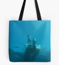 Dive boat Tote Bag