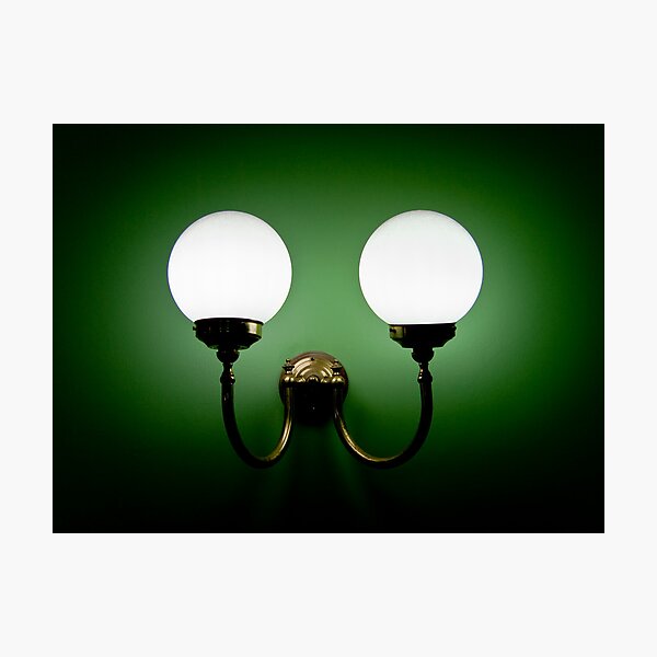 Bright Eyes in a Green World Photographic Print