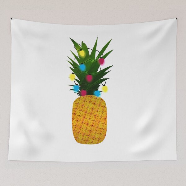 Item preview, Christmas Lights on Pineapple designed and sold by calliew1217.