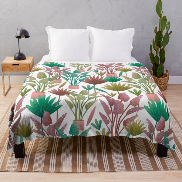 Item preview, Tropical plants on white designed and sold by mirllustration.